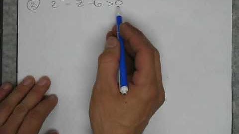 Algebra 2: 4-9 Solving polynomial inequalities