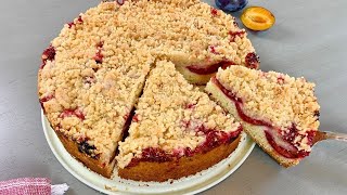 German Plum Cake With Streusel by Debbie's Kitchen Corner 2,125 views 2 years ago 3 minutes, 47 seconds