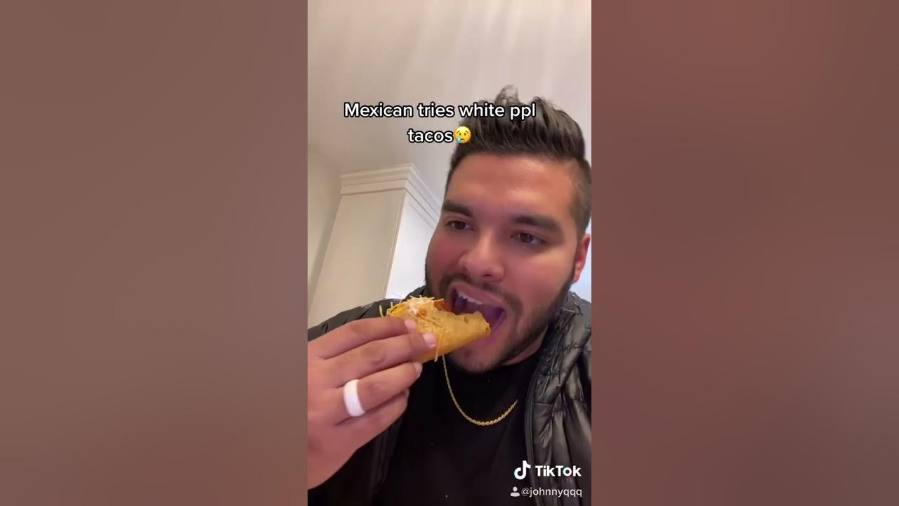 Mexican Tries White People Tacos.. send help #Shorts #YouTubeShorts