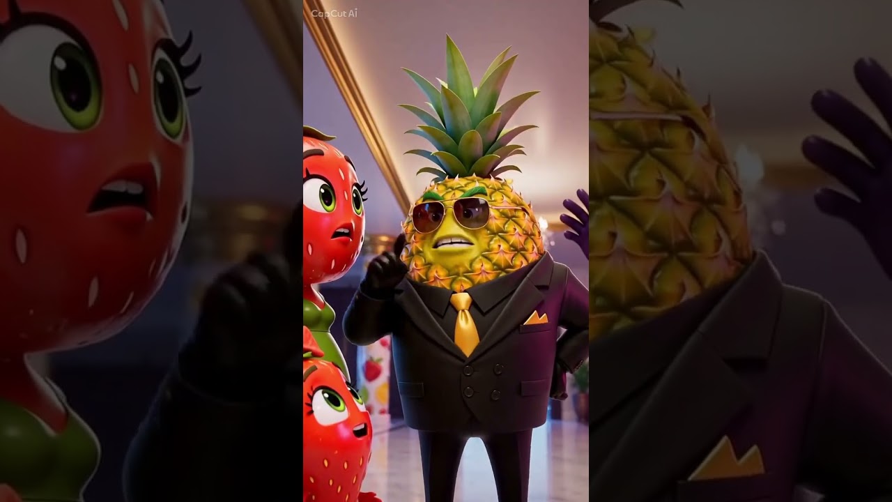 Fruit Drama 🍌🍎 #cartoon #animation #disney by Channel Kids
