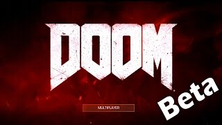 DOOM Closed Beta Gameplay #2 - Lightning Gun