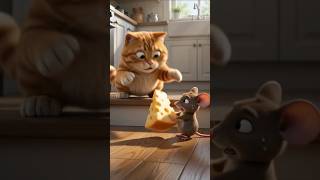 cat and mouse funny video