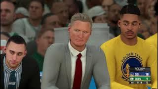 NBA 2K22 - Golden State Warriors vs Boston Celtics