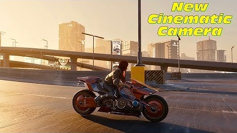 Cyberpunk 2077 New Cinematic Camera With Auto Drive - Update 2.3 