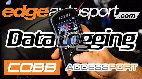 How to Data Log with COBB AccessPort | Edge Autosport