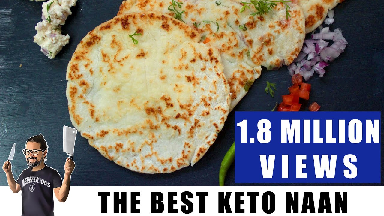 Keto Naan  Keto Paratha  Keto Uttapam  Keto Coconut Flatbread  Headbangers Kitchen