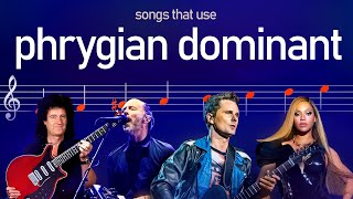 Songs that use the Phrygian Dominant scale