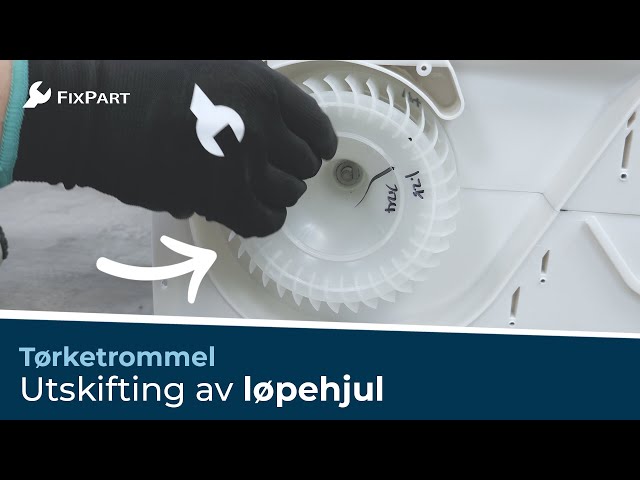 Hvordan bytter jeg viftehjulet på tørketrommelen min? - FixPart