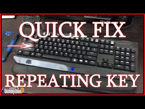 Fix Stuck Key or Repeating Keys on a Mechanical Keyboard