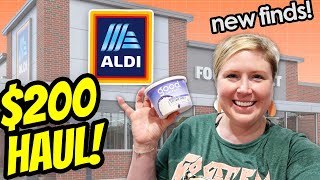 $200 Aldi Grocery Haul for my Family of 4! ☀ Budget Friendly Finds!
