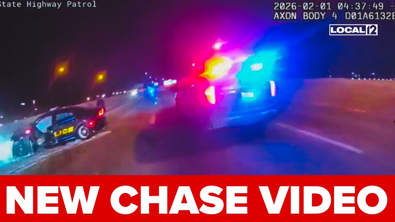 New video shows high-speed police chase, crash involving Ohio officer