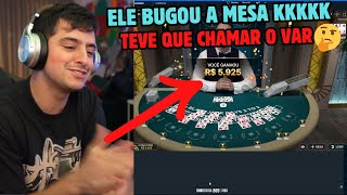 Coringa Loud FORRA FORTE Na Mesa do BlackJack!! Cassinagem !
