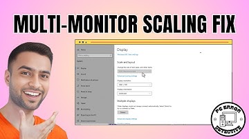 How To Set Different Display Scaling Level For Multiple Monitors In Windows 10 - Full Guide