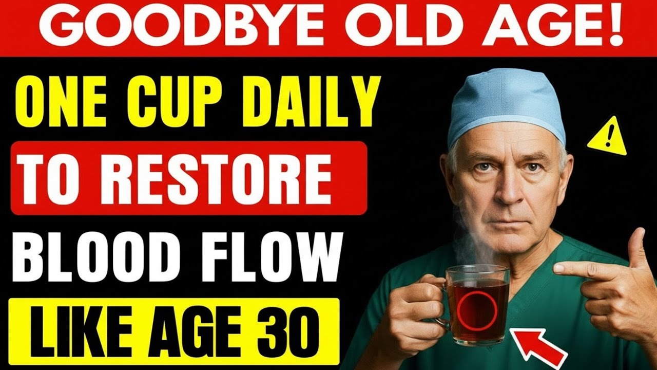 Вам больше 60? Выпейте ЭТО, чтобы быстро улучшить кровообращение в ногах | Senior Vitality