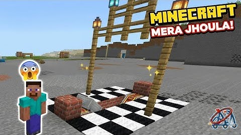 Working Swing in Minecraft! (EASY Tutorial) 🎢