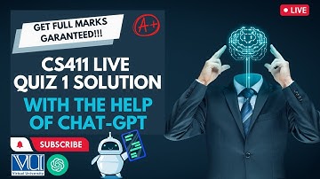 CS411 LIVE VU QUIZ 1| Get Full Marks Guaranteed 💯✍️ | 🔥 Hack 🔒 Quiz Firewall  | Virtual University 🎓