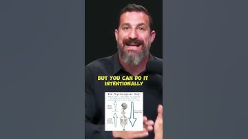 the benefits of physiological sigh #andrewhuberman #neuroscience