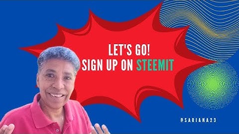 Sign up on Steemit