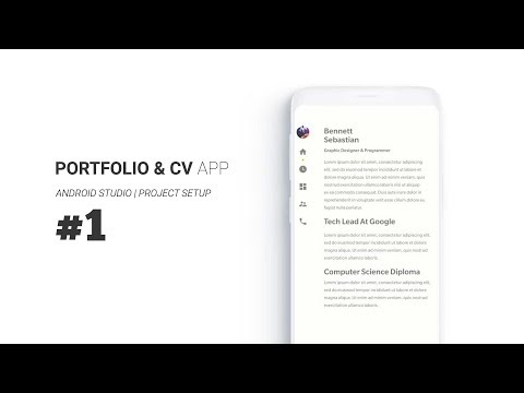 build-an-android-cv-&-portfolio-minimal-app-part1:-project-setup-|-android-studio-tutorial
