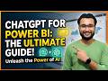 ChatGPT + Power BI = Smart Dashboards | Harshit AI Academy