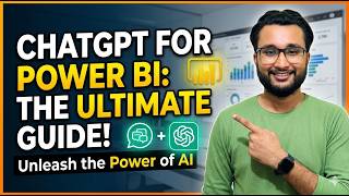 ChatGPT + Power BI = Smart Dashboards | Harshit AI Academy