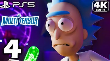 MULTIVERSUS Story Mode Gameplay Walkthrough Part 4 FULL GAME  [4K 60FPS PS5] - No commentary