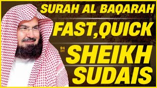 Surah Baqarah fast Recitation Speedy And Quick Reading In 59 Minutes By Sheikh Sudais  02