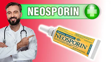 ¿Es bueno Neosporin para las heridas abiertas?