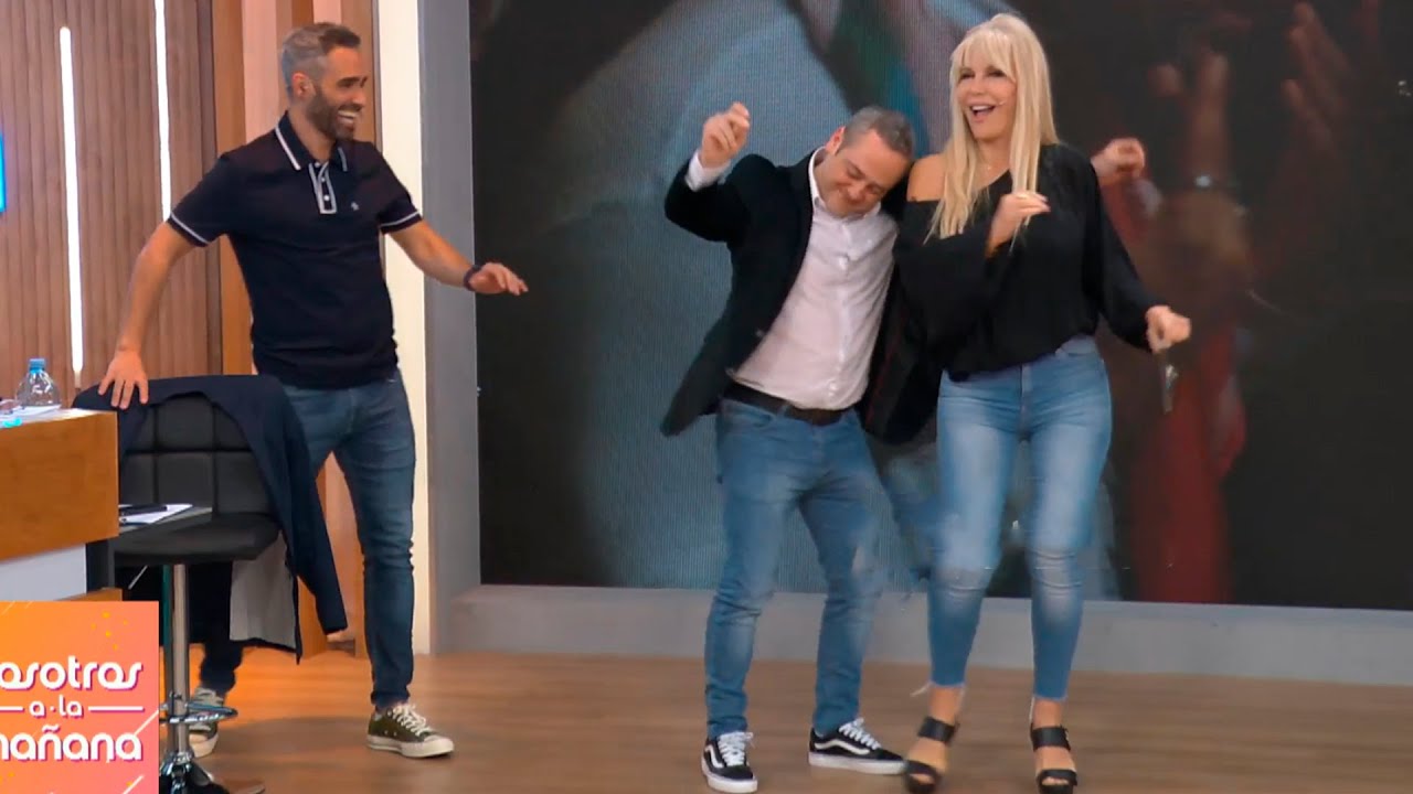 Pampa Mónaco hizo el pasito de Tini Stoessel ante la mirada de Graciela Alfano