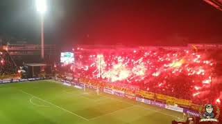 The Thessaloniki Derby, Super3 brutal pyro at Home | ARIS WS PAOK [04.01.2020]