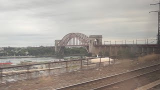 Amtrak’s Hell Gate Bridge Line on Amtrak #55 (Penn Station Access Construction Project) 06/27/2025