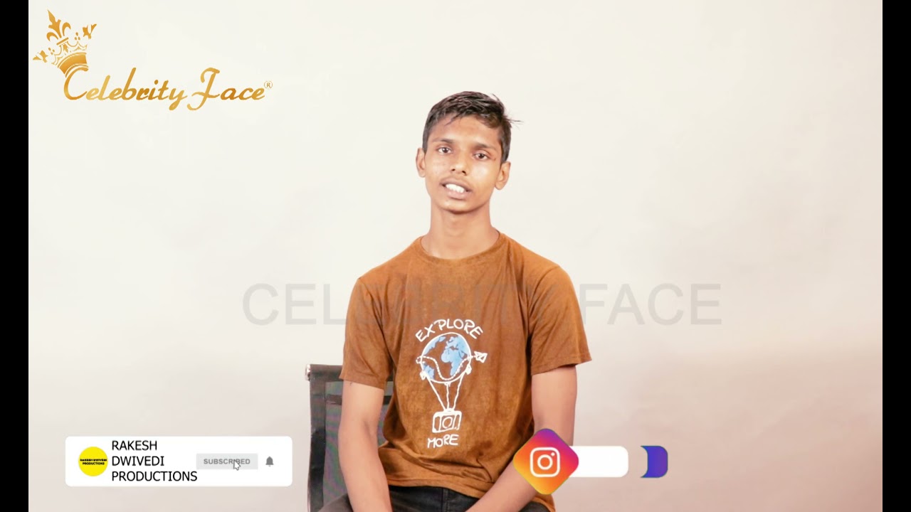 Celebrity Face & RD Productions Presents KOI NAHI HAI Song Cast DEEPAK Introduction