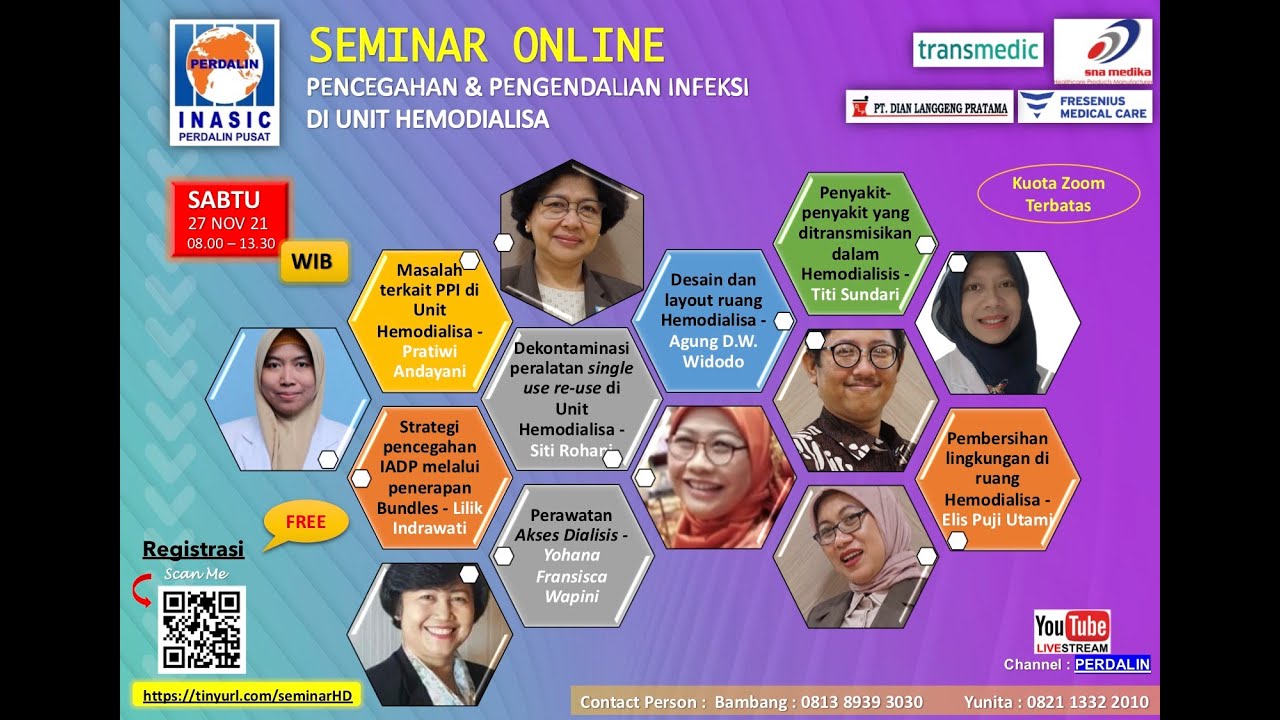 Seminar Pencegahan dan Pengendalian Infeksi di Unit Hemodialisa