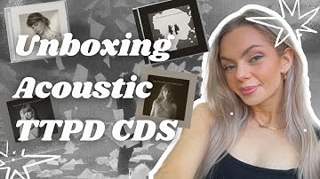 Unboxing TTPD CDs