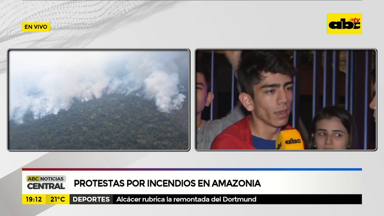 chaco paraguayo noticias Protestas por incendio en Amazonia