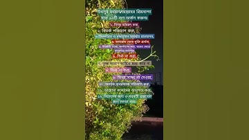 সূরাঃ ২৫/ আল-ফুরকান | Al-Furqan | سورة الفرقان এ বর্ণিত ইবাদুর রহমানের গুণাবলি
