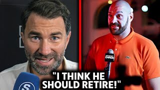 Eddie Hearn Rips into Tyson Fury, Claims He's Miles Behind Anthony Joshua: Shocking Critique!
