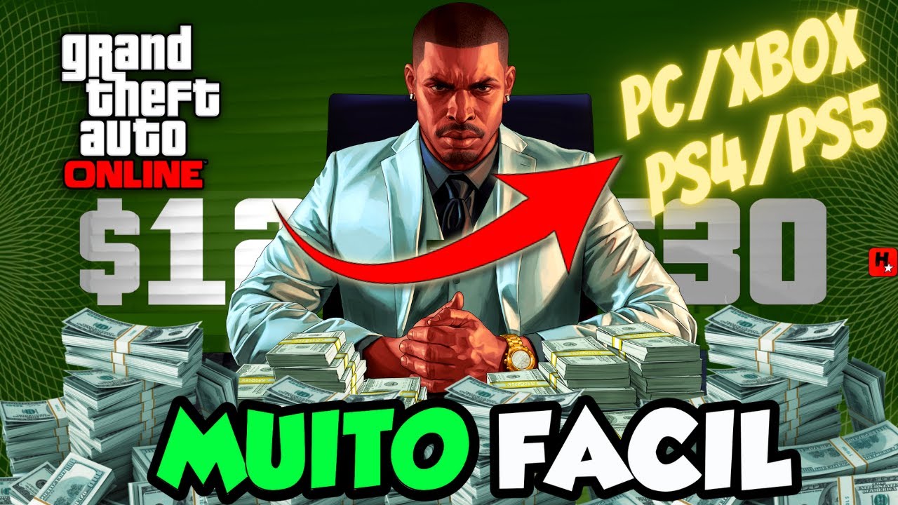 GLITCH DE DINHEIRO - COMO FICAR MILIONARIO COM MUAMBA NO GTA 5 ONLINE 