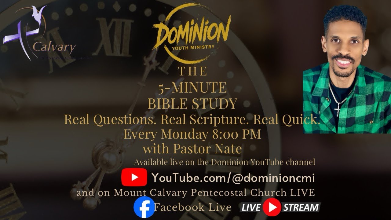 Dominion 5-Minute Bible Study | I love God, He loves me, so why am I struggling?