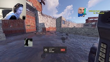 xQc Gets a CALL From the IRS MonkaW - OTV Rust 2.0