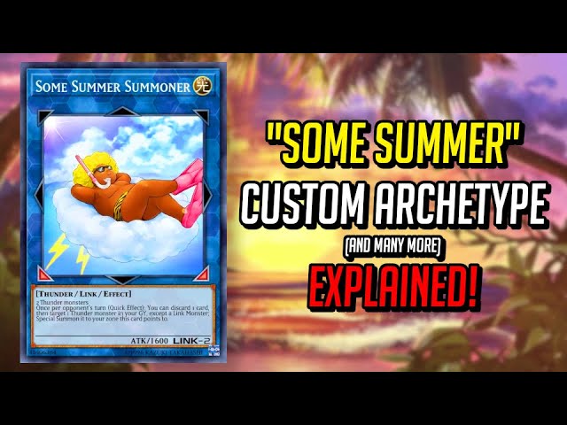 It's The (Some) Summer Of Custom Cards! [ Custom Card Showcase ] - YouTube