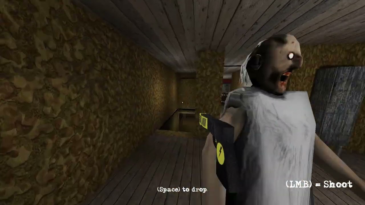 Granny 2 enhanced с бабкой и дедом с дробовиком на харде через дверь на 5 preest