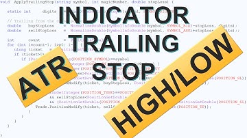 Use ATR or High Low for your Trailing Stop
