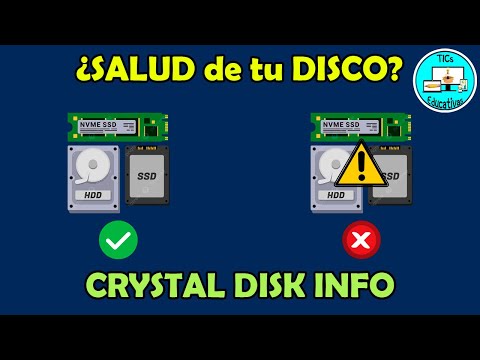 Portada del video Revisar la salud del disco duro o SSD con CrystalDiskInfo