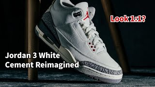 Unboxing cheap Jordan 3 White Cement Reimagined from Stockx Kicks