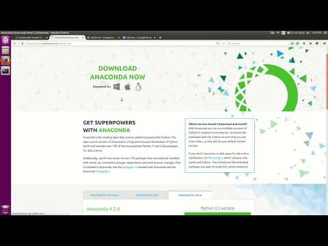 Install Anaconda on Ubuntu 16.04