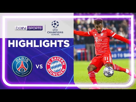 PSG 0-1 Bayern Munich | Champions League 22/23 Match Highlights