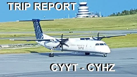 TRIP REPORT: Porter Airlines | POE488 | Bombardier Q400 | St. John's to Halifax