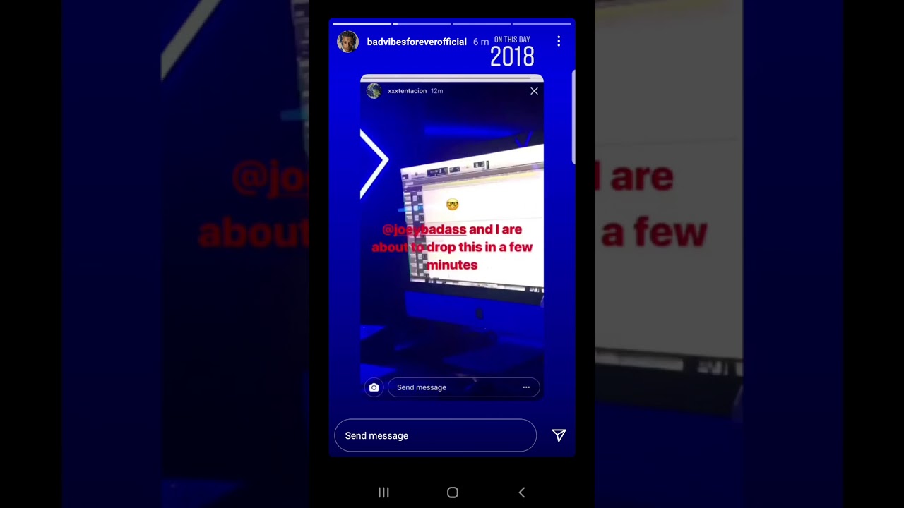 XXXTENTACION on 8/3/18