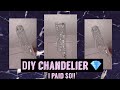 DIY Luxe Crystal Chandelier...For 0?!IDIY Glam Decor